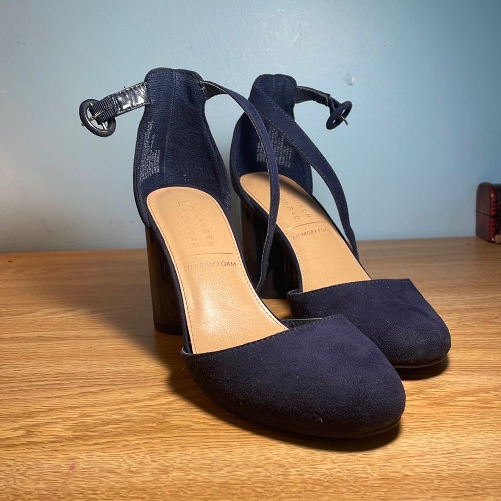 Navy Lauren Conrad Heels